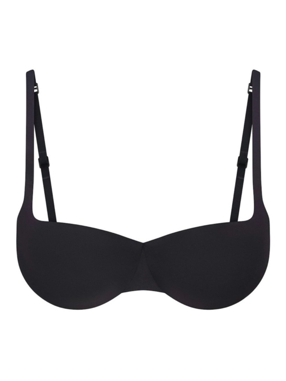 SKIMS 36DD onyx balconette push-up bra